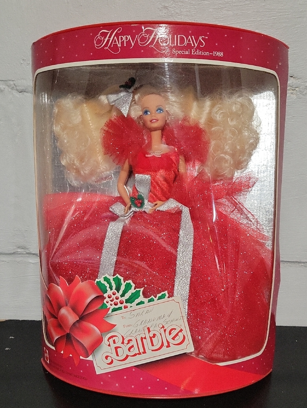 Barbie Happy Holidays Doll Special Edition 1988